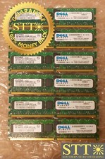EBE10RD4AGFA-4A-E ELPIDA 1GB PC2-3200 DDR2-400MHZ ECC REG CL3 DIMM (LOT OF 6) picture