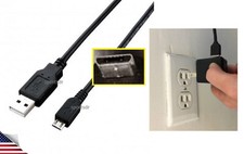 USB CHARGING CABLE CORD WALL PLUG FOR SONY PLAYSTATION 4 PS4 CONTROLLER REMOTE picture