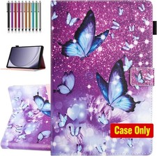Purple Butterfly Design Case for 11 inch Galaxy Tab A11+ Plus 2026/2024 Model picture