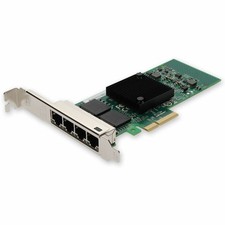 AddOn HP 647594-B21 Comparable 10/100/1000Mbs Quad Open RJ-45 Port 100m PCIe x4 picture