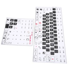 Keyboard Stickers PVC Clear Frosted Pattern Decorative DIY Cute Style Keyc CX4 picture