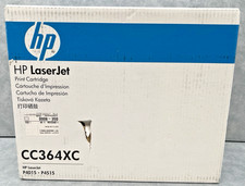 HP CC364XC LASERJET BLACK PRINT CARTRIDGE TONER FACTORY SEALED P4015, P4515 picture