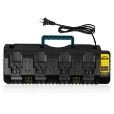 PENGJBATTER DCB104 4-Port Fast Charger USB for DeWalt 20V/60V Max Battery picture
