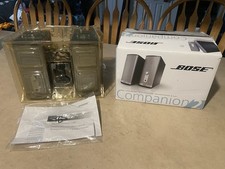 Bose Companion 2 Series II Multimedia PC Laptop Speakers in Original Box picture