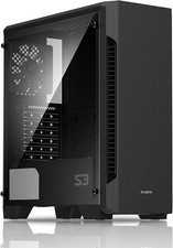 Zalman S3 TG ATX Mid-Tower Desktop PC Case, 3 X Pre-Installed 120Mm Zalman picture