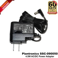 Plantronics SSC-090050 9V 500mA 4.5W AC/DC Power Adapter 8L5A2AA 203158-01 picture