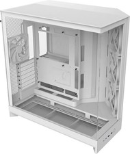 NZXT - H9 Flow 2025 ATX Mid-Tower Dual-Chamber PC Case - White picture