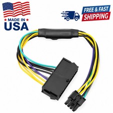for Optiplex Power Cable ATX 24 pin to 8pin Cables 30CM Long Power Supply picture