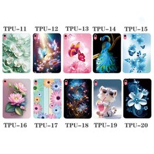 Flower Butterfly TPU Tablet Case For Samsung Tab S6 S7 S8 S9 S10 A7 A8 A9 T860 picture