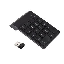 Brand New 2.4GHz Wireless USB 18-Key Number Keyboard 33ft/10m Working Range picture