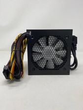 Aigo AK 600W PC PSU Power Supply Unit Black Gaming Quiet 120mm RGB Fan 24pin 12V picture