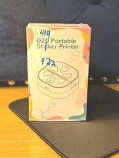 Sale 🔥D20 Portable Sticker Printer Mini Thermal Label Printer Bluetooth | 0336 picture