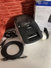 Brother QL-700 High-speed Portable Professional Label Printer - Black/Grey A876 picture
