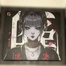 glsswrks akari Japanese Edition Glass Gaming Mousepad Limited 196/1000 Used picture