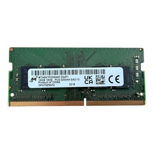 Micron 16GB DDR4-3200 PC4-25600 260-Pin Laptop RAM MTA8ATF2G64HZ-3G2F1 picture