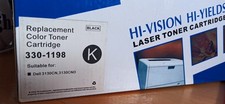 Dell 3130 Hi-Vision Hi-Yields Laser Toner Cartridge LH7553S Black Ink 140293 picture