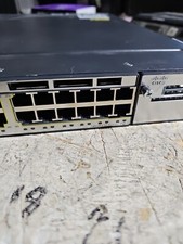 Cisco Catalyst 3750-X WS-C3750X-48P-L 48-Port Catalyst Switch Single PSU.   #W55 picture
