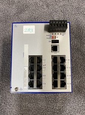 HIRSCHMANN RS20-1600T1T1SDAUHH ETHERNET RAIL SWITCH 16 PORT 9.6-60VDC picture