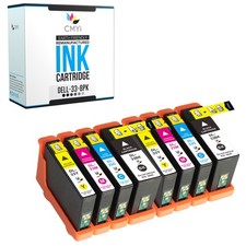 CMYi 8PK Compatible Series 33 Ink Cartridge fits Dell V525w and V725w All-In-One picture