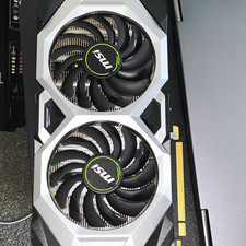 MSI NVIDIA GeForce RTX 8GB GDDR6 Dual Fan VR Ready CUDA HDMI/DP PCIe picture
