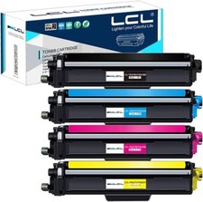 LCL Compatible Toner Cartridge Replacement for Brother TN227 - 4 pack BCMY picture