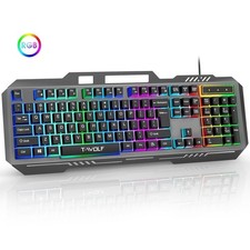 Muzpu Gaming Keyboard,Mechanical Keyboard,Wired Keyboard,IP57 Waterproof,Ultra S picture