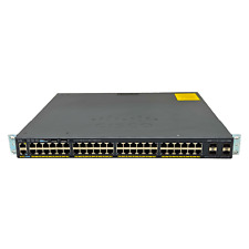 Cisco Catalyst 2960-X 370W PoE+ 48-Port Managed Gigabit Switch WS-C2960X-48LPS-L picture