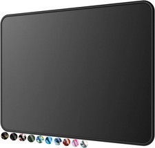 Essential Office Gaming Mouse Pad Large 8.5 x 11 inch Black Non Slip Mat Desk picture