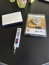 IT Network TestLot - InductiveCableTone ProbeTracer, EthernetSwitch, BelkinCble picture