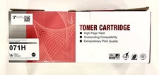 High Capacity 071H Black Toner Cartridge For Canon Printers Up To 2500 Pages picture