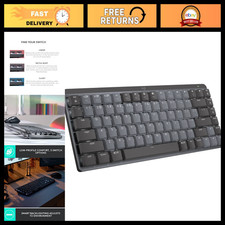 Wireless Illuminated Mini Keyboard - Tactile & Quiet, Compact Design, Bluetooth picture