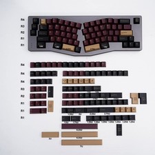 Red Samurai Keycaps Set 173 Keys Cherry Profile Doubleshot Custom Keycaps for... picture