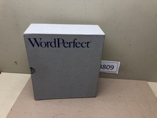 WordPerfect for DOS 5.1 Manual & Update Binder 1990 Box Slip Case IBM - No Discs picture