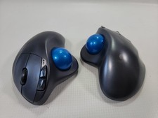 x2 Logitech M570 Wireless Trackball Mouse - NO DONGLE - UNTESTED - LOT OF 2 picture