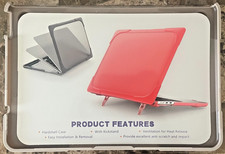 Batianda Heavy Duty Case for MacBook 13 Inch Hard Shell Cover Kickstand picture