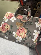 Canvaslife Canvas Elegant Floral Flower Print Padded Laptop Computer Bag picture