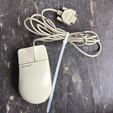 Vintage Microsoft Serial 2.0A Comfort 2 Button Mouse 1995 Part 50674 picture