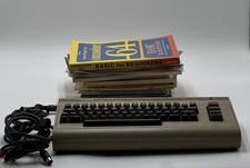 🔥C64 Maxi Commodore 64 Console Untested / Stack Of 20+ Manuals As Is Lot picture