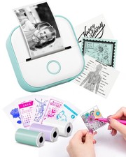 T02 Mini Sticker Printer Thermal AI Sticker Maker for Kids picture