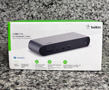 Belkin Thunderbolt 4 Docking Station w/ 90W Power Delivery, Dual 4K Display NEW picture