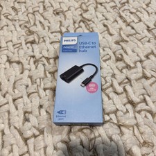 Philips USB-C Ethernet Hub / Port Adapter New Sealed picture