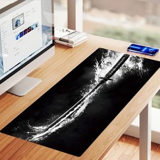 Large Katana Design Gaming Mouse Pad Compatible for PC/Laptop, Non-Slip Rubber picture