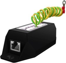 Gigabit PoE+ Ethernet Surge Protector 10KV Lightning Suppressor LAN Network C... picture