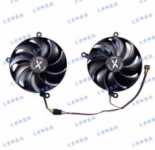 For XFX RX5700 5700XT 8GB THICC II Overseas Edition Graphics Card Cooling Fan picture