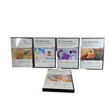 5X  PREOWNED Paint Shop Xtras Creative Edition +4 NEW SEALED SEASON EDITIONS picture
