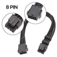 8Pin Computer Mainboard Extension Cable Braided Cable CPU 8Pin to 8pin 4+4pin picture