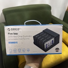 ORICO 6558US3-C Five Bay SATA Hard Drive Duplicator - NEW (Open Box) picture
