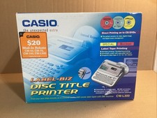 NEW IN BOX Casio CW-L300 CD/DVD Disc Title Printer & Label Maker picture