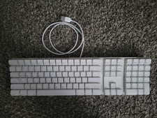Vintage 2003 Apple Model A1048 Wired Full Size USB Keyboard Tested picture