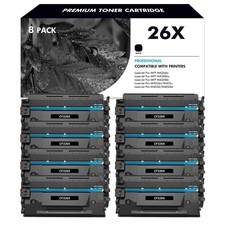 8PK CF226X 26X High Yield Toner Compatible With HP LaserJet Pro M402 MFP M426fdw picture